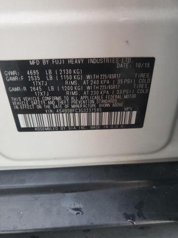 Продажа на аукционе авто 2016 Subaru Outback, vin: 4S4BSBFC3G3237585, номер лота: 63008276