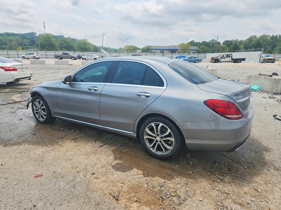 62654566 :رقم المزاد ، 55SWF4KB7FU055472 vin ، 2015 Mercedes-benz C مزاد بيع