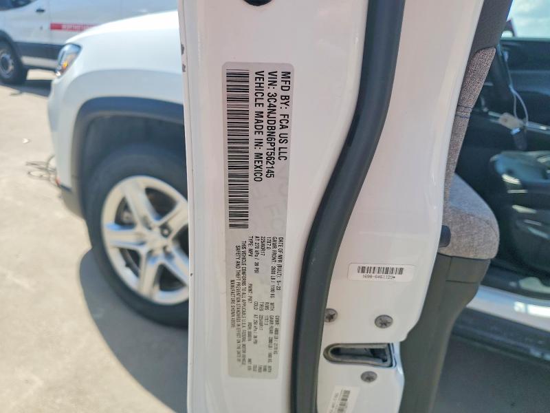 2023 Jeep Compass მანქანა იყიდება აუქციონზე, vin: 3C4NJDBN6PT562145, აუქციონის ნომერი: 60142986