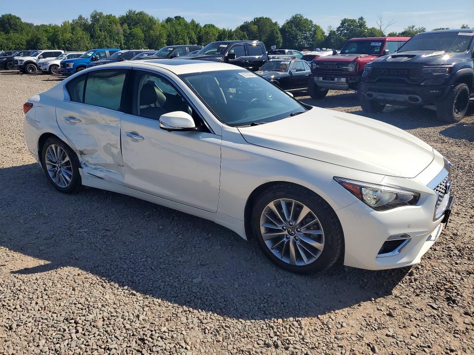 Продаж на аукціоні авто 2021 Infiniti Q50, vin: JN1EV7BR3MM750666, номер лоту: 62165596