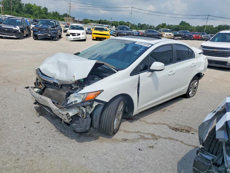 2012 Honda Civic მანქანა იყიდება აუქციონზე, vin: 19XFB2F82CE075520, აუქციონის ნომერი: 62813416