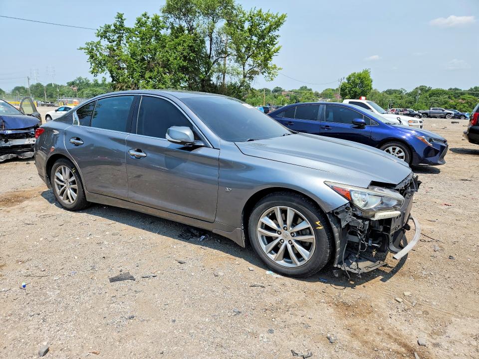 Продажа на аукционе авто 2014 Infiniti Q50, vin: JN1BV7AR1EM696824, номер лота: 61005416