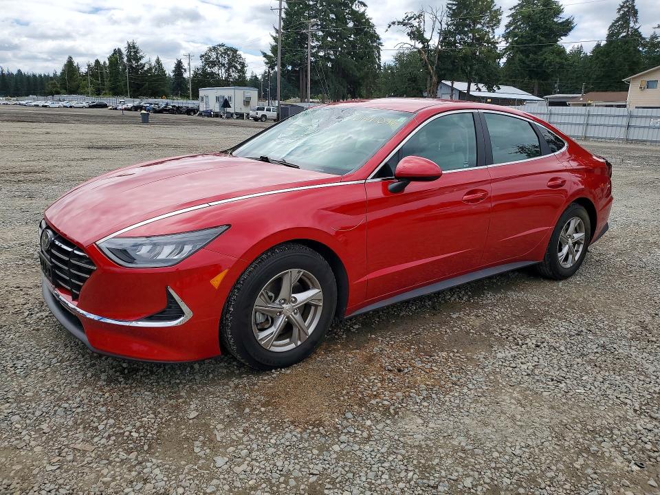 2021 Hyundai Sonata მანქანა იყიდება აუქციონზე, vin: 5NPEG4JA8MH100842, აუქციონის ნომერი: 61441046