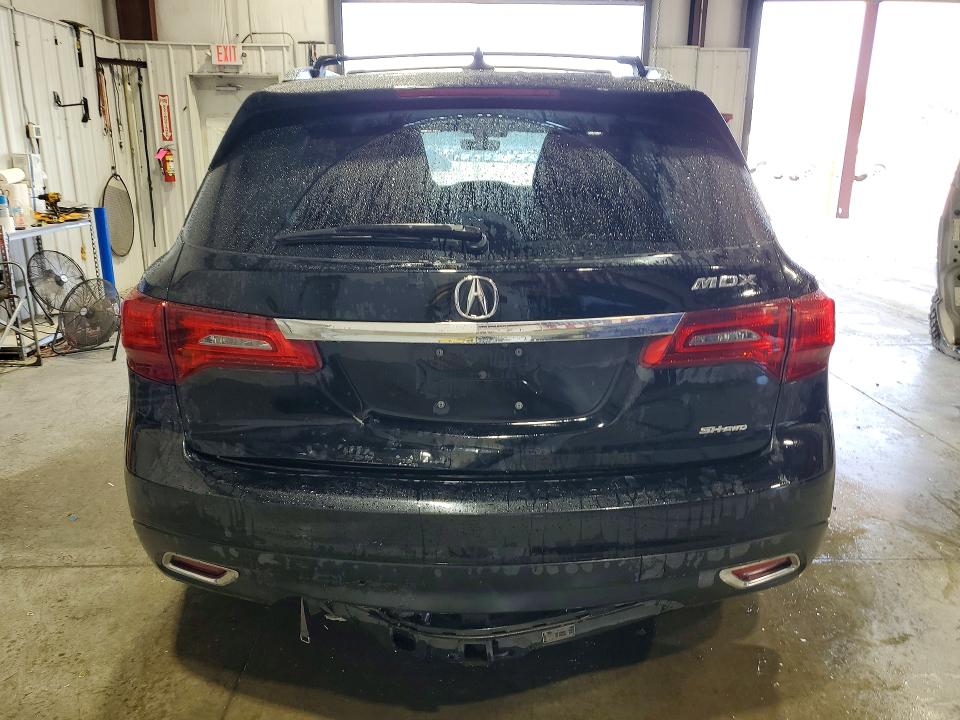 2016 Acura Mdx მანქანა იყიდება აუქციონზე, vin: 5FRYD4H43GB038984, აუქციონის ნომერი: 61186496