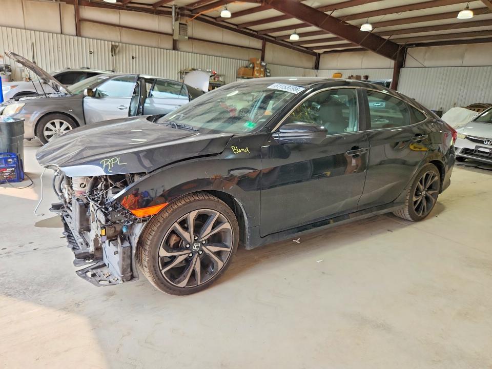 61153796 :رقم المزاد ، 2HGFC2F84LH556808 vin ، 2020 Honda Civic مزاد بيع