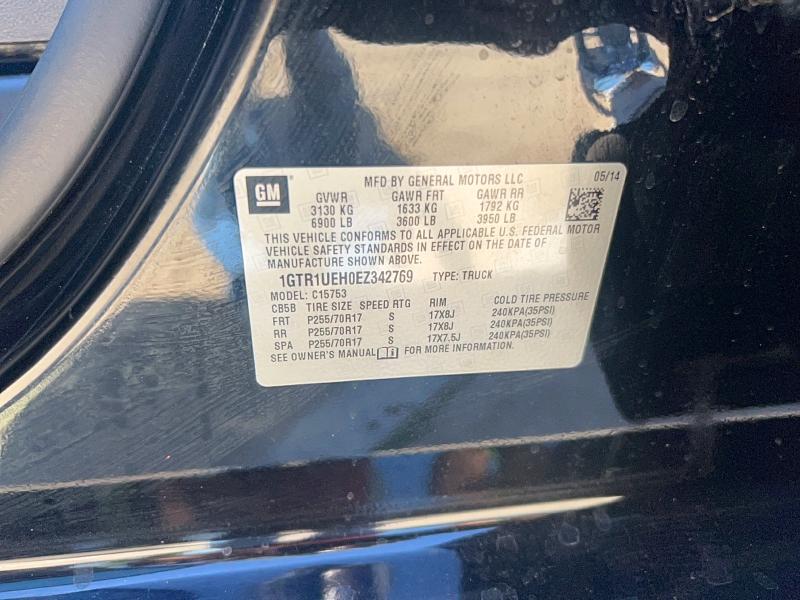 Продажа на аукционе авто 2014 Gmc Sierra, vin: 1GTR1UEH0EZ342769, номер лота: 60273366