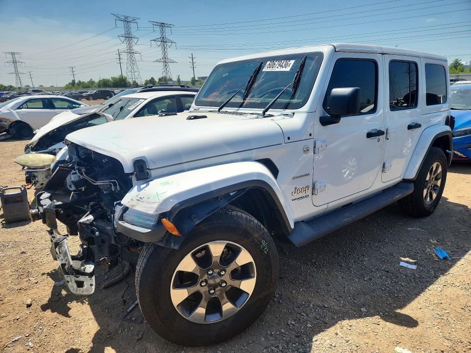 2018 Jeep Wrangler Unlimited მანქანა იყიდება აუქციონზე, vin: 1C4HJXEG4JW115889, აუქციონის ნომერი: 60679436