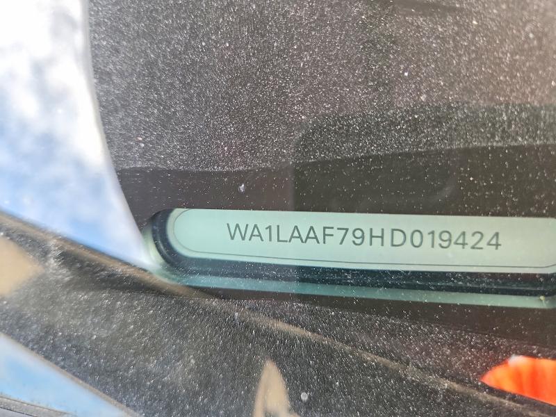 Aukcja sprzedaży 2017 Audi Q7, vin: WA1LAAF79HD019424, numer aukcji: 61645586