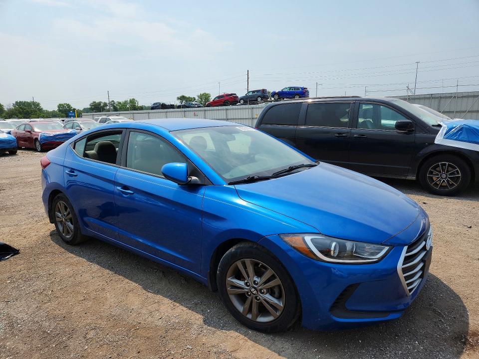 2018 Hyundai Elantra მანქანა იყიდება აუქციონზე, vin: 5NPD84LF6JH226596, აუქციონის ნომერი: 62264476