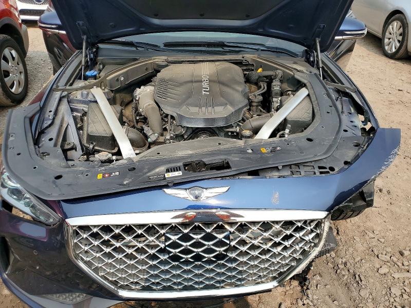 60771686 :رقم المزاد ، KMTG74LE6MU071874 vin ، 2021 Genesis G70 مزاد بيع