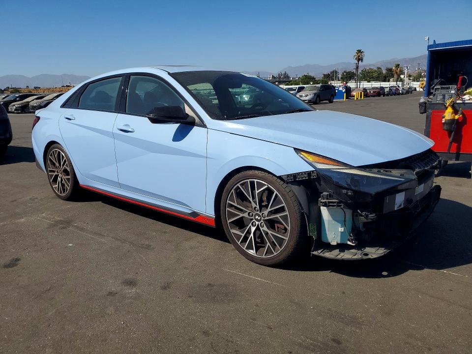 Продаж на аукціоні авто 2022 Hyundai Elantra N, vin: KMHLW4AK9NU007799, номер лоту: 63180226
