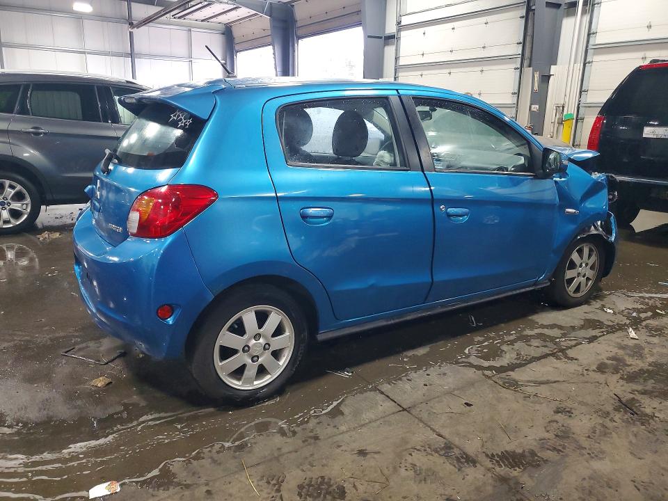 2015 Mitsubishi Mirage მანქანა იყიდება აუქციონზე, vin: ML32A4HJ1FH040000, აუქციონის ნომერი: 60383966