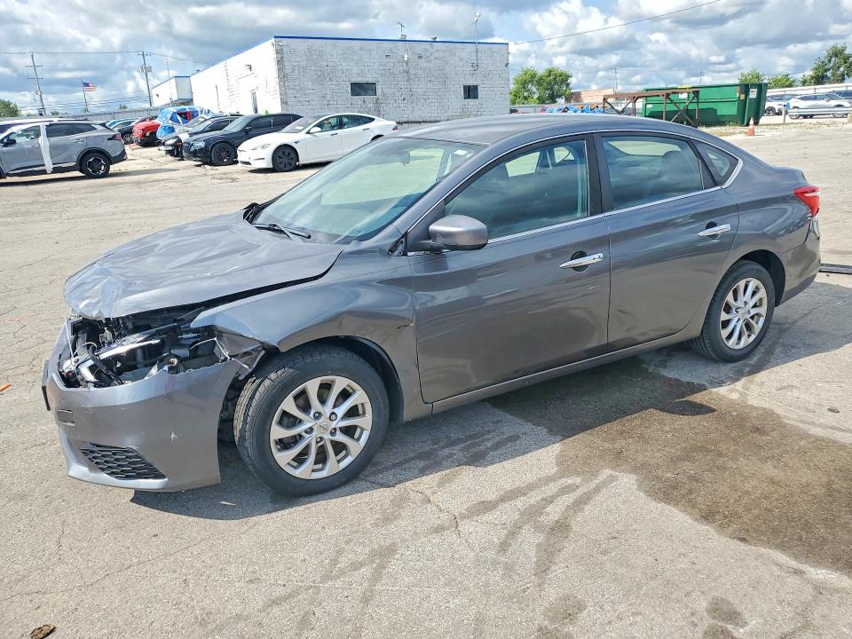 2018 Nissan Sentra მანქანა იყიდება აუქციონზე, vin: 3N1AB7AP6JY256771, აუქციონის ნომერი: 61889566