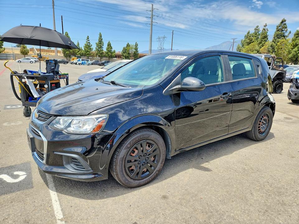 Продаж на аукціоні авто 2020 Chevrolet Sonic, vin: 1G1JG6SB8L4114335, номер лоту: 61006116