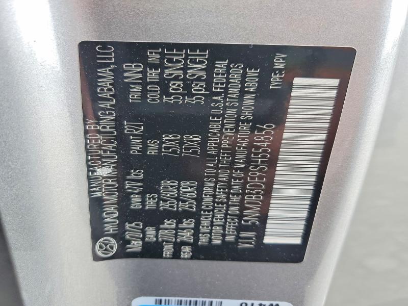 Продаж на аукціоні авто 2025 Hyundai Tucson, vin: 5NMJB3DE9SH554856, номер лоту: 61619276