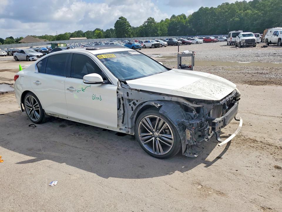 2014 Infiniti Q50 მანქანა იყიდება აუქციონზე, vin: JN1BV7AP4EM677523, აუქციონის ნომერი: 61917756