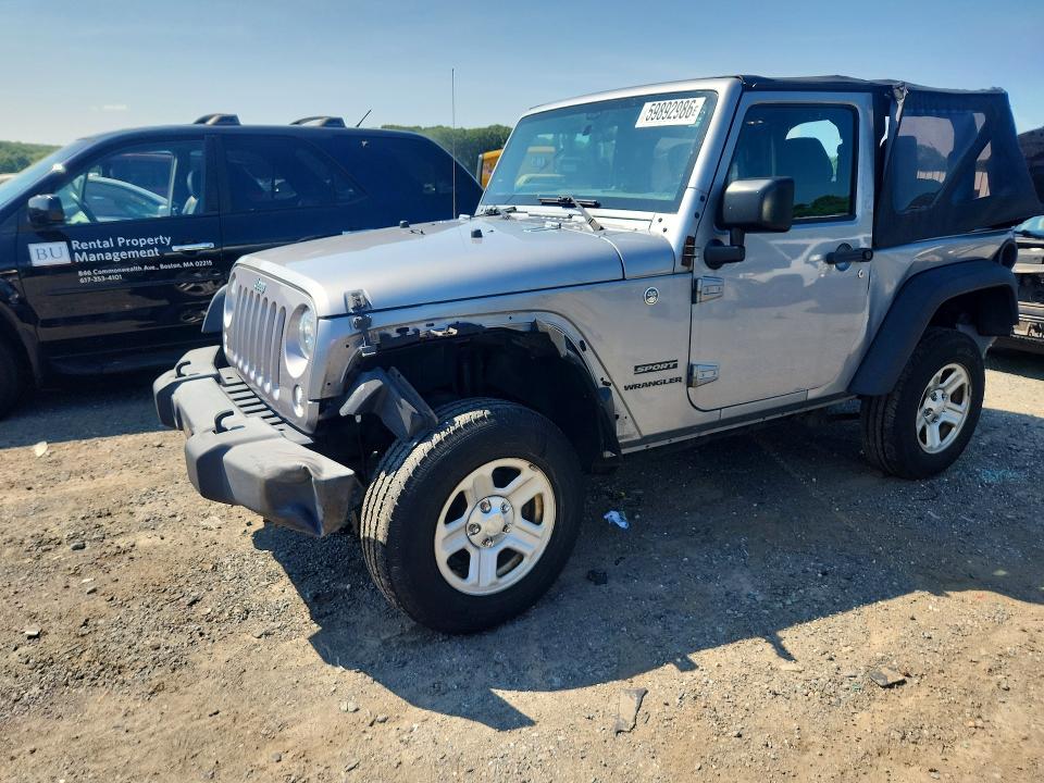 Продаж на аукціоні авто 2016 Jeep Wrangler, vin: 1C4AJWAG6GL158447, номер лоту: 59892986