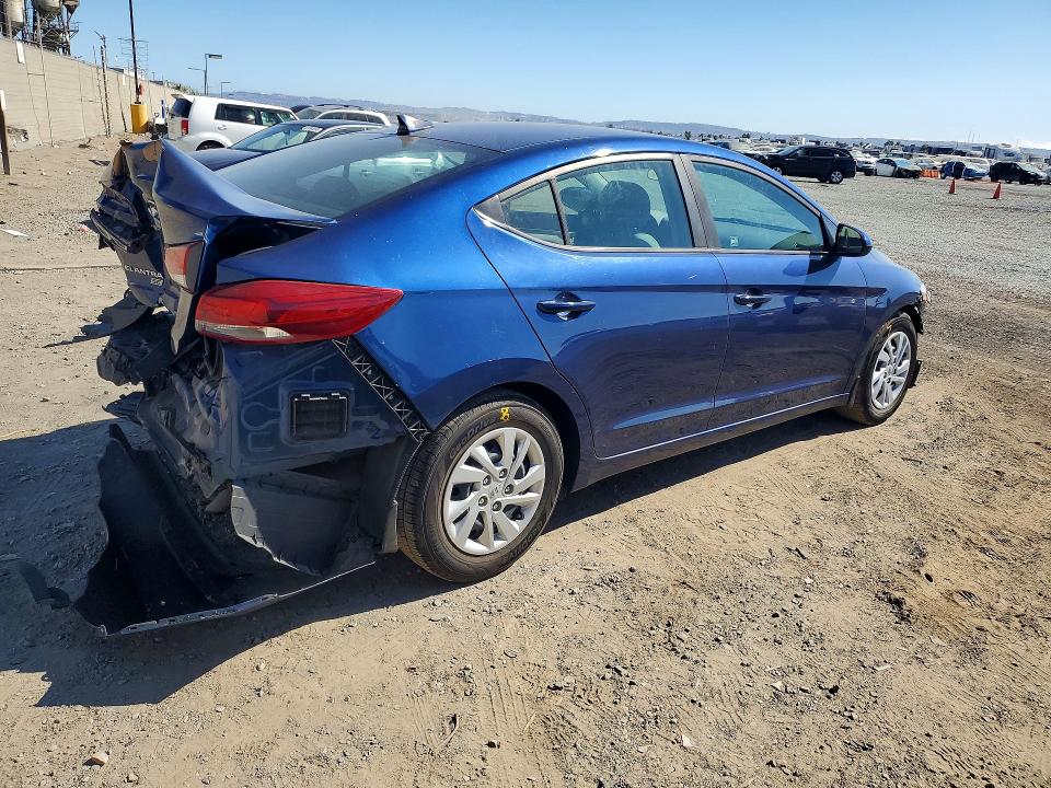 62006666 :رقم المزاد ، 5NPD74LF8HH059333 vin ، 2017 Hyundai Elantra مزاد بيع