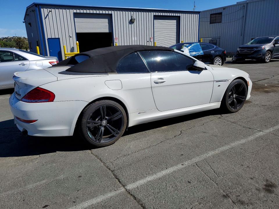 2010 Bmw 650 მანქანა იყიდება აუქციონზე, vin: WBAEB5C51AC225982, აუქციონის ნომერი: 59914316
