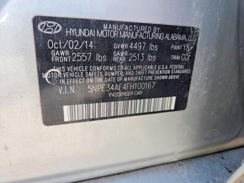 Продажа на аукционе авто 2015 Hyundai Sonata, vin: 5NPE34AF4FH100167, номер лота: 61791546