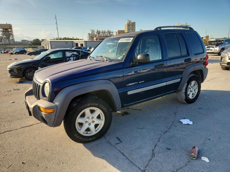 Продажа на аукционе авто 2003 Jeep Liberty, vin: 1J4GK48K93W511224, номер лота: 61315986