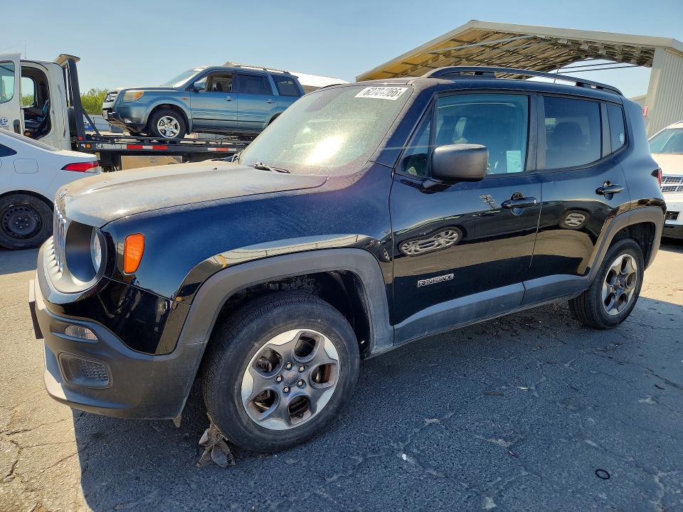 Продаж на аукціоні авто 2018 Jeep Renegade, vin: ZACCJBAB9JPH42849, номер лоту: 62704066