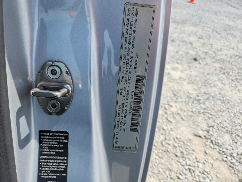 2001 Audi Tt მანქანა იყიდება აუქციონზე, vin: TRUUT28NX11034176, აუქციონის ნომერი: 62216456