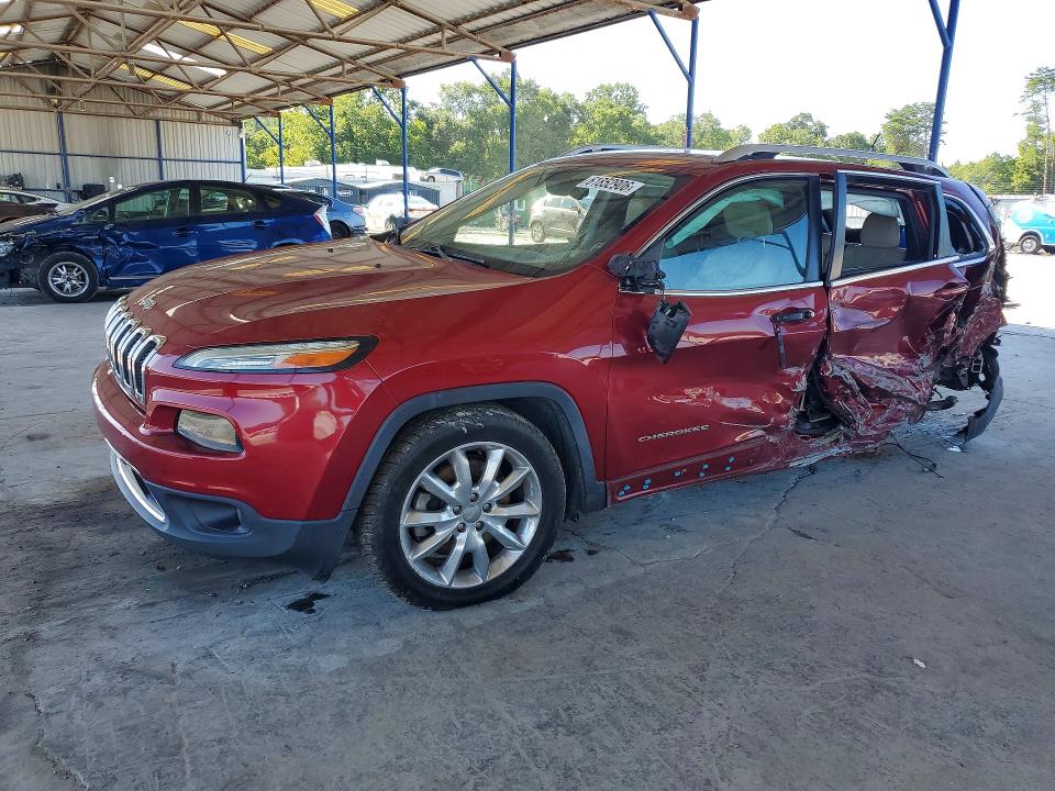 61852906 :رقم المزاد ، 1C4PJLDS2FW760994 vin ، 2015 Jeep Cherokee مزاد بيع