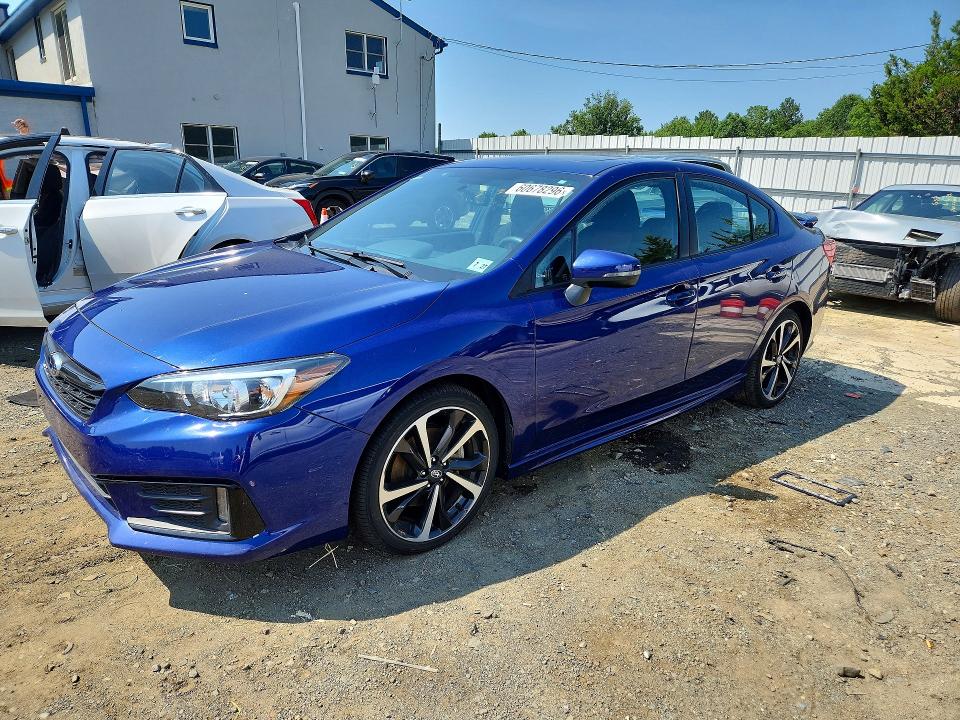 60678296 :رقم المزاد ، 4S3GKAM68N3609999 vin ، 2022 Subaru Impreza مزاد بيع