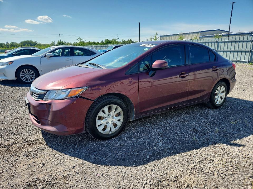 Aukcja sprzedaży 2012 Honda Civic, vin: 2HGFB2F48CH036773, numer aukcji: 62627296