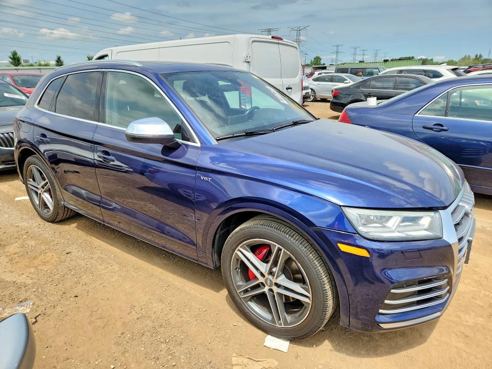 2018 Audi Sq5 მანქანა იყიდება აუქციონზე, vin: WA1A4AFY6J2028901, აუქციონის ნომერი: 60373626