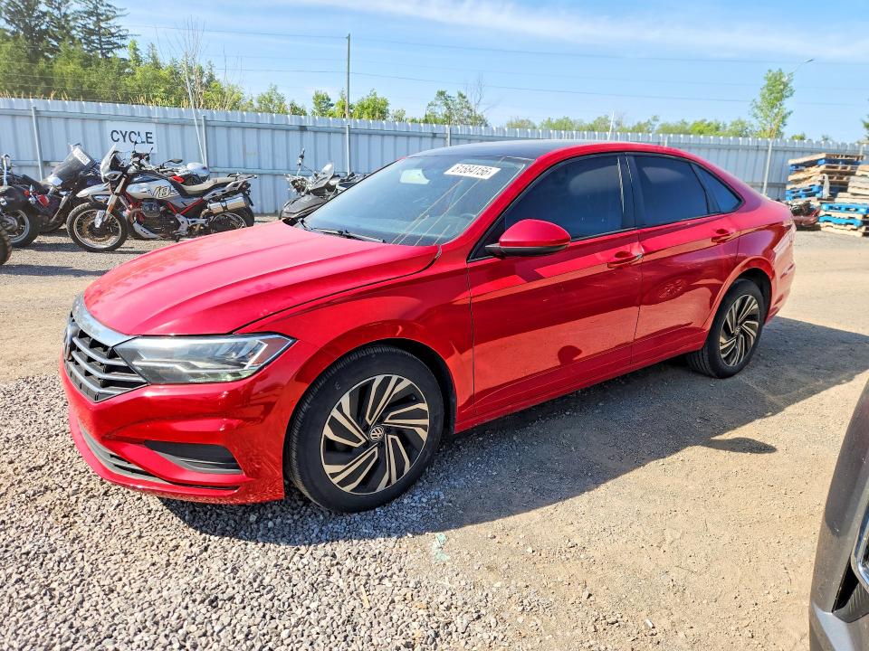 61584156 :رقم المزاد ، 3VWE57BU8KM125180 vin ، 2019 Volkswagen Jetta مزاد بيع