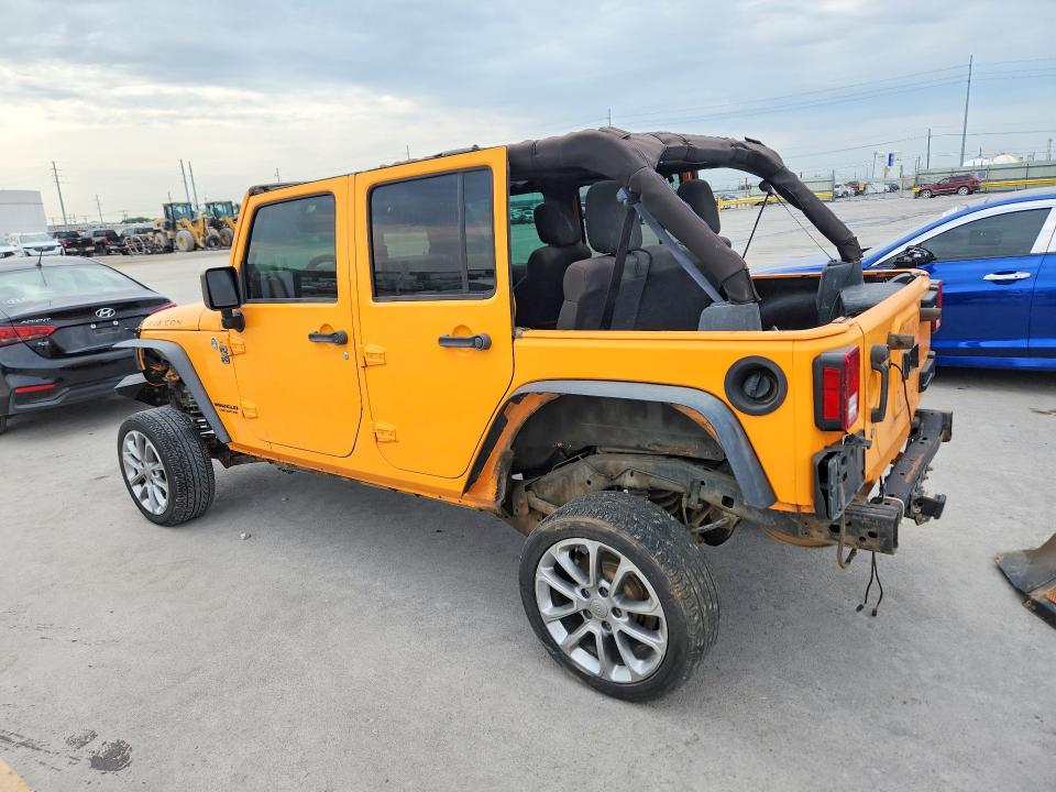 Продажа на аукционе авто 2012 Jeep Wrangler Unlimited, vin: 1C4BJWFG2CL155777, номер лота: 62939816
