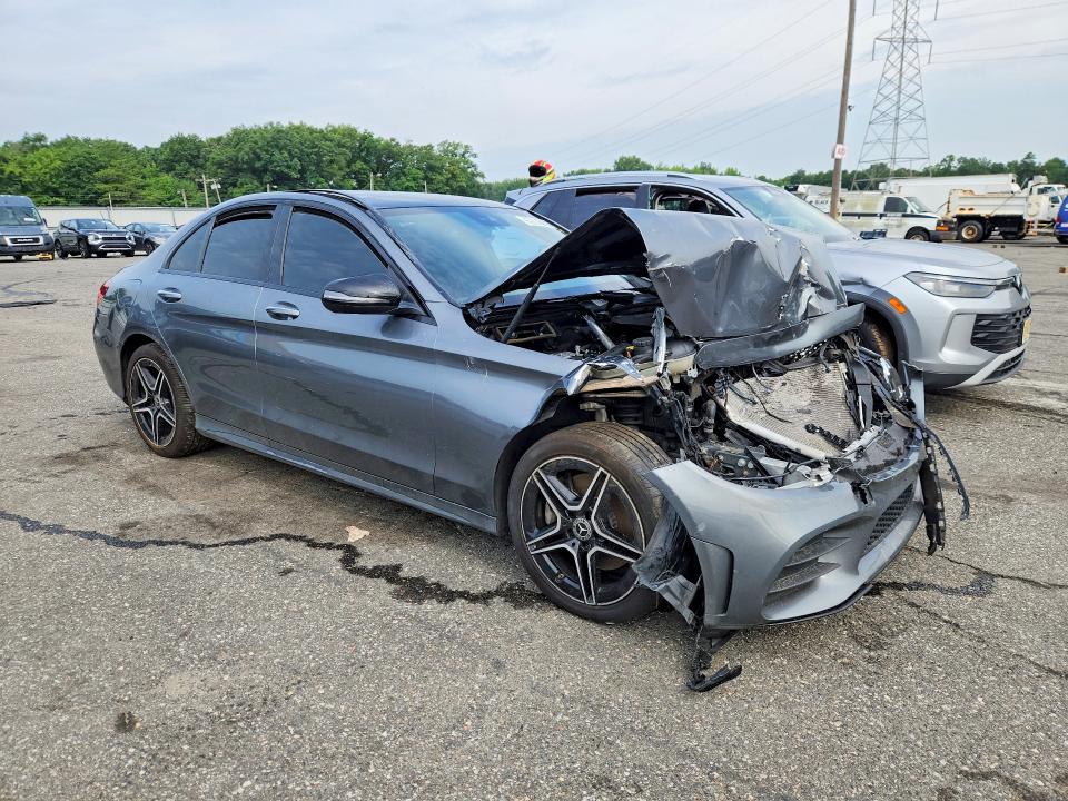 2021 Mercedes-benz C მანქანა იყიდება აუქციონზე, vin: W1KWF8EB8MR644029, აუქციონის ნომერი: 59880136