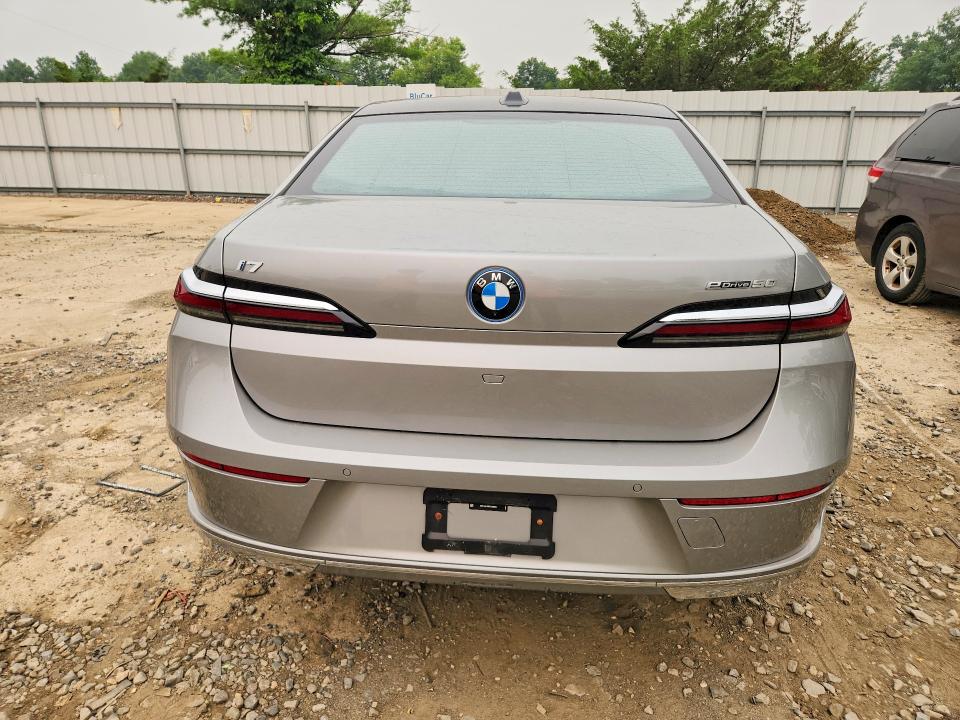 2025 Bmw I7 მანქანა იყიდება აუქციონზე, vin: WBY43EJ08SCU98890, აუქციონის ნომერი: 60670606