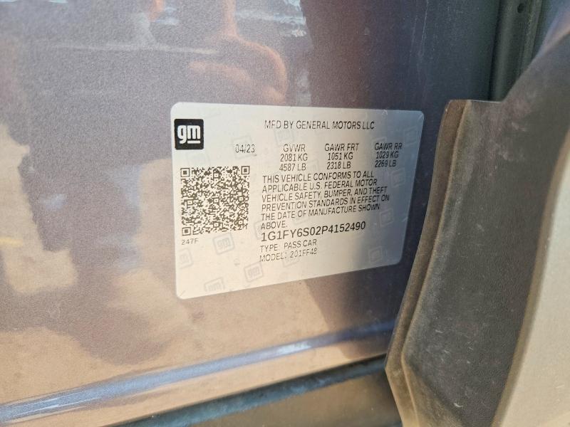 Продажа на аукционе авто 2023 Chevrolet Bolt Euv, vin: 1G1FY6S02P4152490, номер лота: 60684966