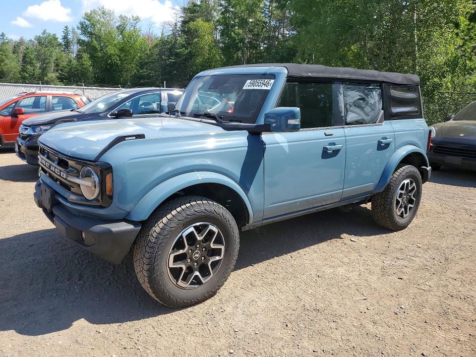 Продажа на аукционе авто 2021 Ford Bronco, vin: 1FMDE5BH8MLA95264, номер лота: 59055946