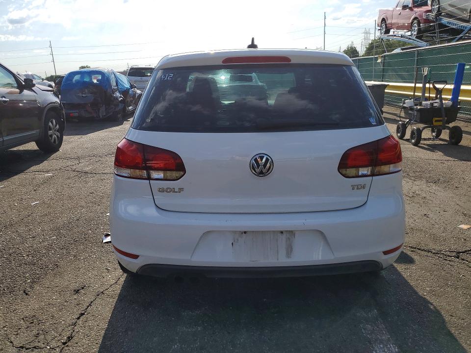 Aukcja sprzedaży 2012 Volkswagen Golf, vin: WVWMM7AJ9CW124291, numer aukcji: 60954036
