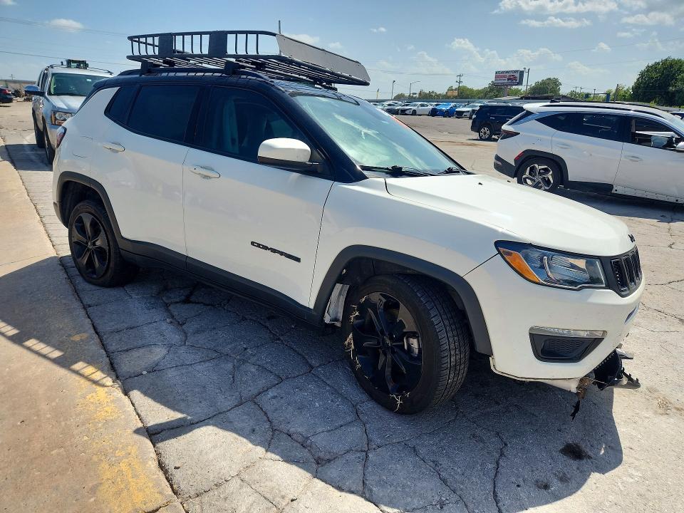 61858386 :رقم المزاد ، 3C4NJDBB0MT547688 vin ، 2021 Jeep Compass مزاد بيع