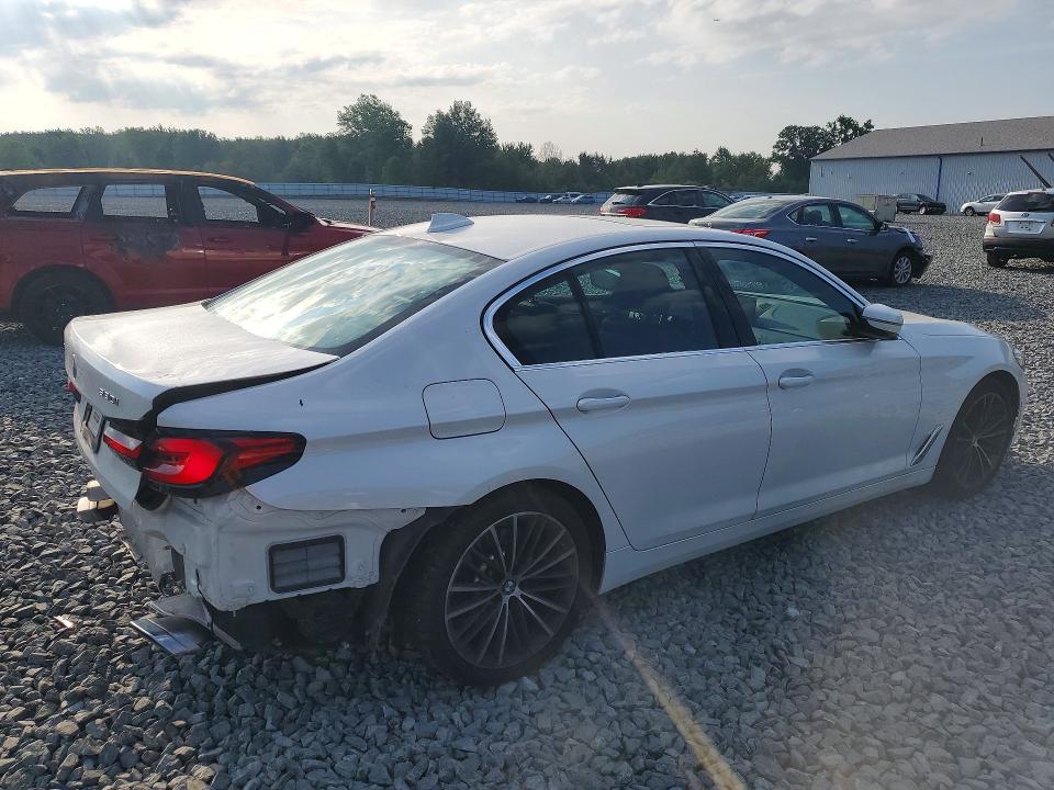 2022 Bmw 530 მანქანა იყიდება აუქციონზე, vin: WBA13BJ00NWX59397, აუქციონის ნომერი: 63115646