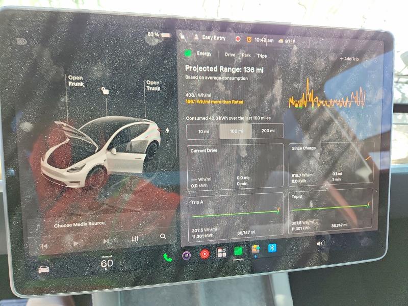 Aukcja sprzedaży 2023 Tesla Model Y, vin: 7SAYGDEE1PA129418, numer aukcji: 61381306