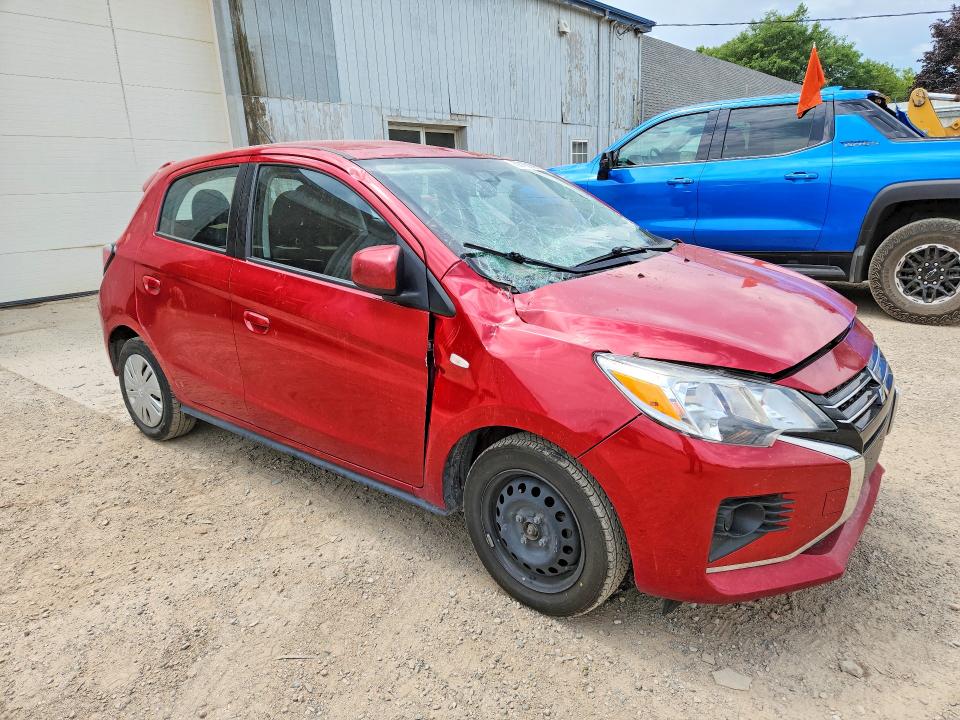 Auction sale of the 2021 Mitsubishi Mirage, vin: ML32AUHJ7MH005104, lot number: 62160996