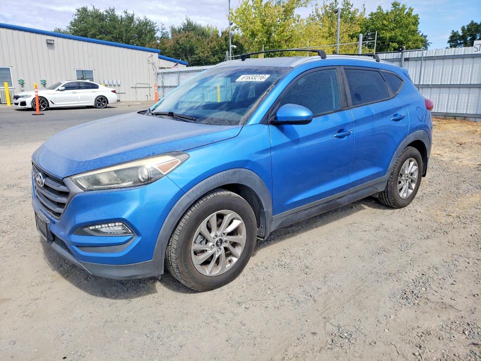 2016 Hyundai Tucson მანქანა იყიდება აუქციონზე, vin: KM8J3CA42GU054851, აუქციონის ნომერი: 61633216