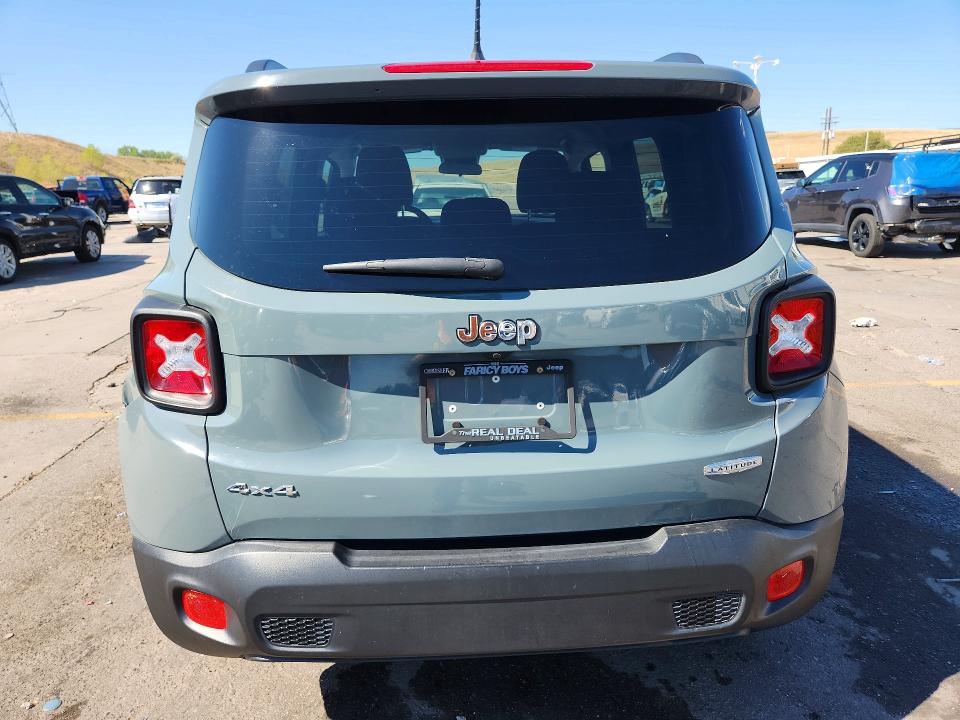 2016 Jeep Renegade მანქანა იყიდება აუქციონზე, vin: ZACCJBBT4GPC86369, აუქციონის ნომერი: 61417446