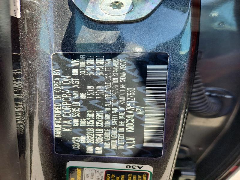Продажа на аукционе авто 2023 Kia Ev6, vin: KNDC34LA7P5127633, номер лота: 59269996