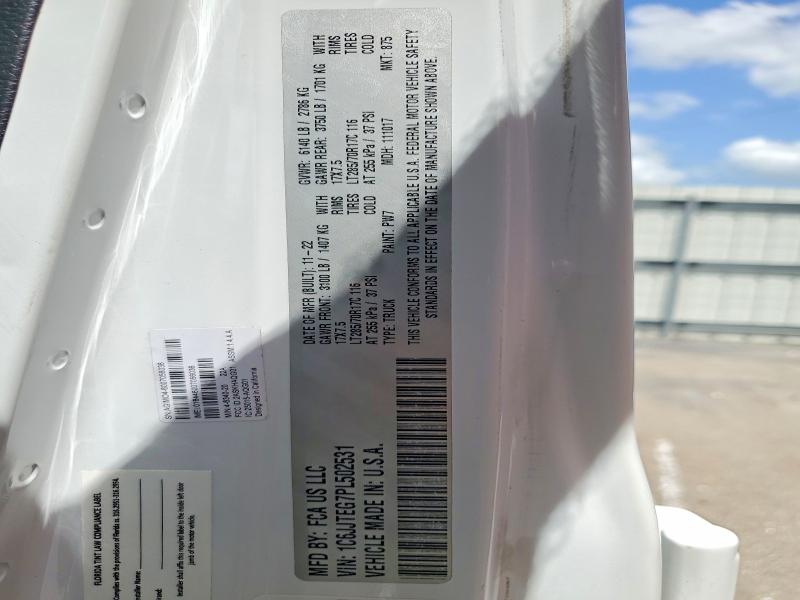 Продажа на аукционе авто 2023 Jeep Gladiator, vin: 1C6JJTEG7PL502531, номер лота: 61914696