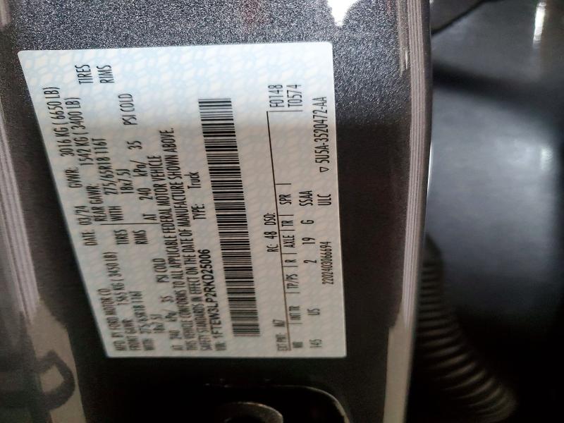 Продажа на аукционе авто 2024 Ford F150, vin: 1FTEW3LP2RKD25006, номер лота: 61043576