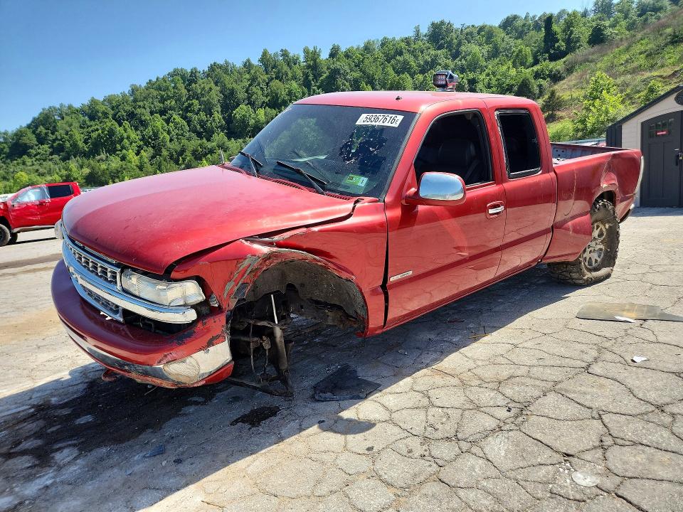 59367616 :رقم المزاد ، 2GCEK19T221118304 vin ، 2002 Chevrolet Silverado مزاد بيع