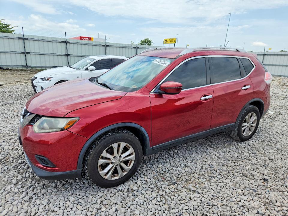 Aukcja sprzedaży 2016 Nissan Rogue, vin: KNMAT2MT2GP711485, numer aukcji: 60868836