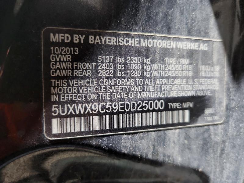 Продаж на аукціоні авто 2014 Bmw X3, vin: 5UXWX9C59E0D25000, номер лоту: 60593206